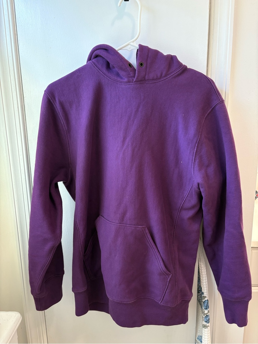J Crew Sportswear Heritage 14oz hoodie sweatshirt purple men’s small BJ353